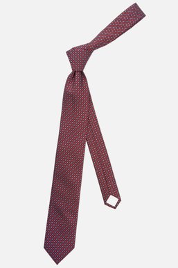 Краватка, V6002 брунатний з червоним, 7см