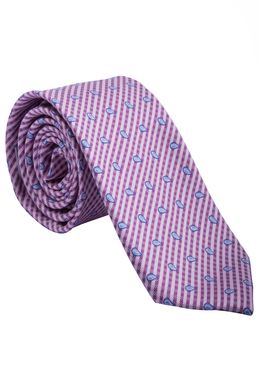 Краватка, V6002 рожевий, 7см