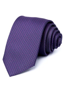 Краватка, V6004 бузковий з синім, 6см
