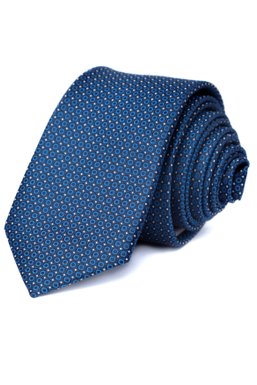 Краватка, V6002 синiй, 5см