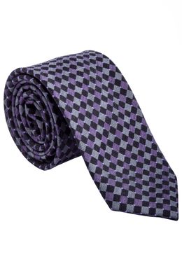 Краватка V6004 110 (сiрий), 7см
