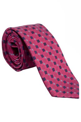 Краватка чоловiча V6002 601 (т/бордовий), 7см