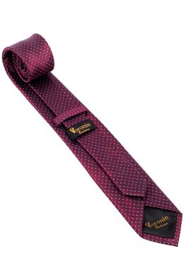 Краватка V14 (бордовий), 7 см