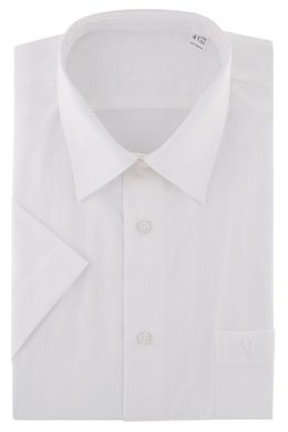 Рубашка мужская классическая VK-345K (белый), 37, (176-182) M