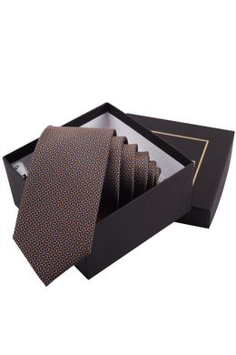 Краватка V11 802 (св/брунатний), 6 см