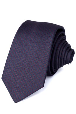 Краватка, V6004 т/бордовий, 6см