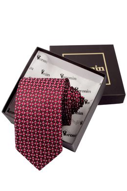 Краватка, V6002 червоний, 7см