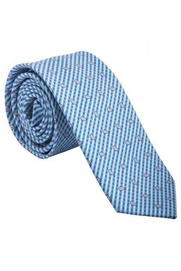 Краватка, V6002 бірюза, ширина 7см