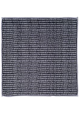 Декоративный платочек, 8446-14, серый, 31х31