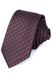 Краватка, V6004 бордовий з сірим, 7см
