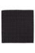 Декоративный платочек, 8261-1, черный с белым, 31х31