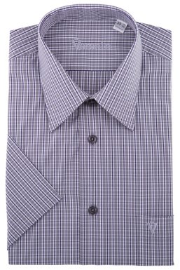 Рубашка мужская классическая VK — 145К/м (серый), 38, (176-182) M