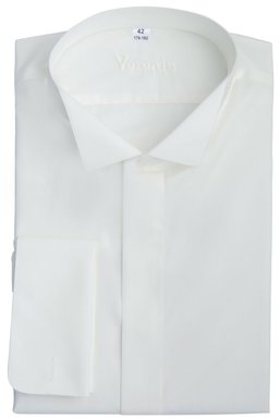Рубашка мужская классическая VK-201 (кремовый), 41, (170-176) S
