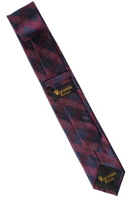 Краватка, V6004 бордовий, 7см