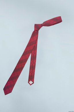 Краватка, V6002 бордовий, 6 см
