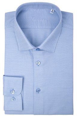 Рубашка мужская классическая VK-187N-345 (св/голубой), 38, (182-188) L