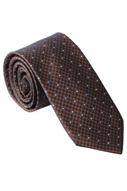 Краватка, V6002 св/брунатний, 8см