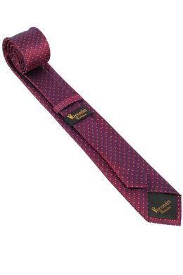 Краватка V42 701 (т/червоний), 7 см