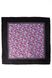 Декоративный платочек, 8450-2, бордовый с фиолетовым, 31х31