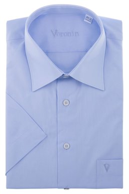 Рубашка мужская классическая VK — 145К (голубой), 38, (182-188) L