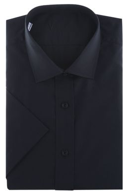 Рубашка мужская классическая VK — 300К/S (черный), 37, (176-182) M