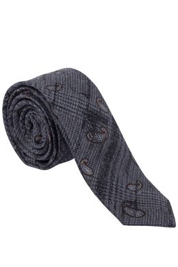 Краватка V6004 110 (сiрий), 6см