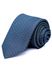 Краватка, V6004 бірюзовий з синім, 7см