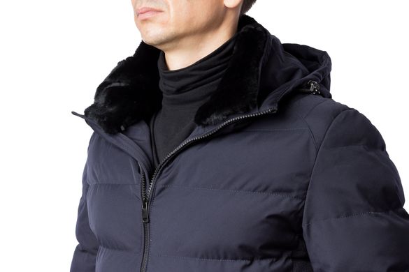 Куртка чоловіча зимова W83110 (т/синій)