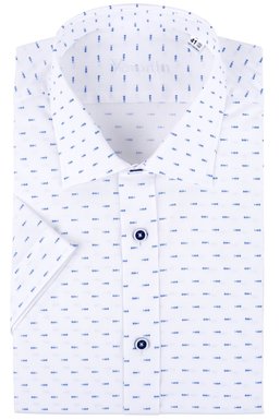 Рубашка мужская классическая VK — 300К/S (белый), 38, (176-182) M