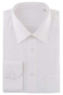 Рубашка мужская классическая VK-345 (белый), 50, (176-182) M