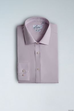 Рубашка мужская классическая VK-187N (св/фиолетовый), 39, (170-176) S