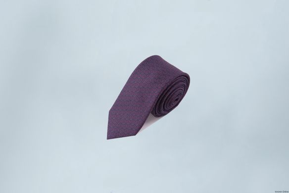 Краватка, V6004 бордовий, 7 см