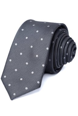 Краватка, V6002 т/сірий з сірим, 6см