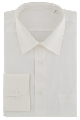 Рубашка мужская классическая VK — 345 (кремовый), 44, (170-176) S