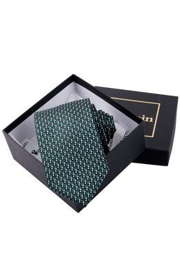 Краватка, V6002 зелений, 7см