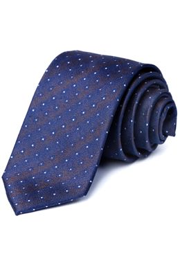 Краватка, V6004 брунатний з синім