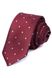Краватка, V6002 червоний з сірим, 6см