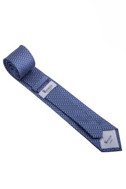 Краватка чоловiча V6002 302 (св/синій), 7см