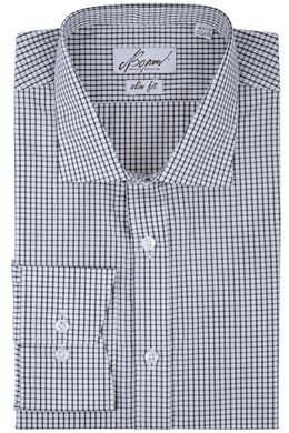 Рубашка мужская классическая VK-187 (белый), 39, (170-176) S