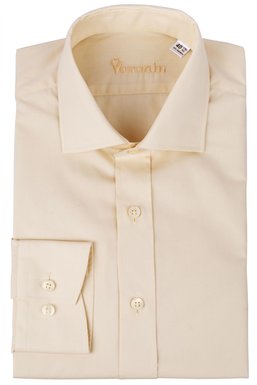 Рубашка мужская классическая VK-187 (бежевый), 37, (170-176) S