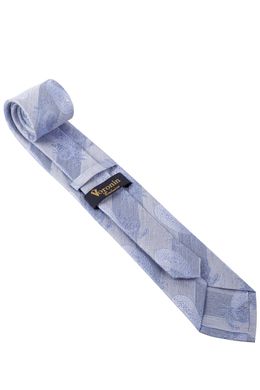 Краватка, V6004 блакитний, 8см