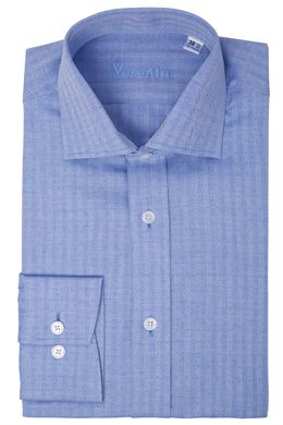 Рубашка мужская классическая VK-187 (св/синий), 38, (176-182) M