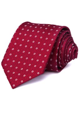 Краватка, V6002 бордовий, 7см