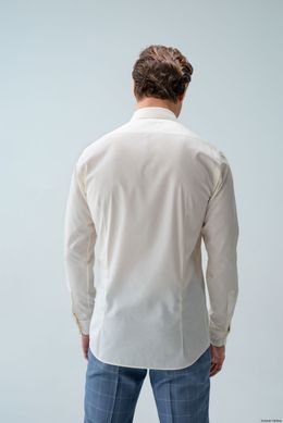 Рубашка мужская классическая VK-187 (кремовый), 43, (188-194) XL