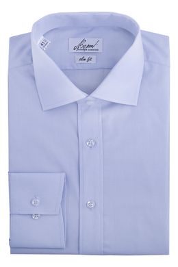 Рубашка мужская классическая VK-187 (св/голубой), 37, (170-176) S