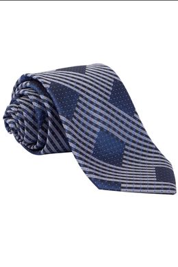 Краватка, V6004 синiй, 8см
