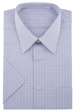 Рубашка мужская классическая VK — 145К/м (св/серый), 38, (176-182) M