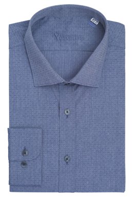 Рубашка мужская классическая VK-187N (серый), 40, (176-182) M