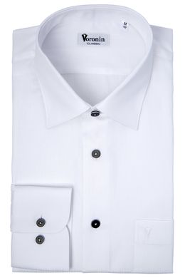 Рубашка мужская классическая VK-430 (белый), 43, (182-188) L