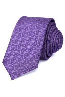 Краватка, V6002 бузковий, 7см
